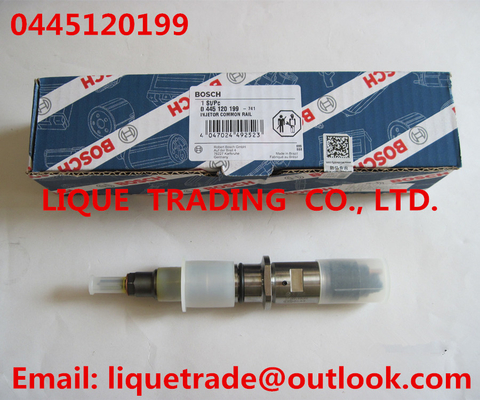 الصين BOSCH INJECTOR 0445120199 حاقن السكك الحديدية المشترك الأصلي والجديد 0445120199/0445120199 لـ Cummins 4994541 المزود