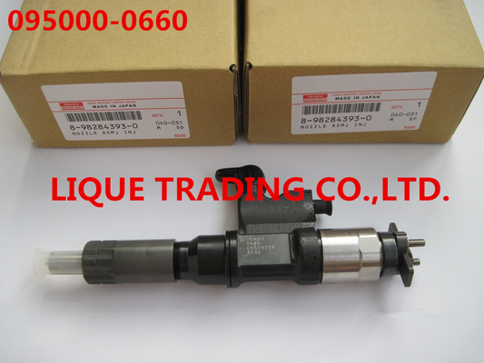 الصين حاقن الوقود بالسكك الحديدية المشتركة من دينسو 095000-0660 لـ ISUZU 4HK1 ، 6HK1 8982843930 ، 8-98284393-0 ، 8982843931 المزود