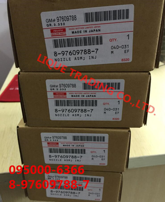 الصين حاقن السكك الحديدية المشتركة الأصلي والجديد من دينسو 095000-6366 / 095000-6363 لـ Isuzu 8-97609788-7 ، 8976097887 ، 05R08994 المزود