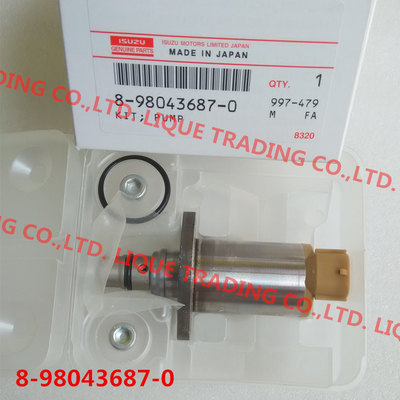 الصين ISUZU 8-98043687-0 ، 8980436870 منظم ضغط الوقود الحقيقي / صمام الشفط SCV 8980436870 المزود