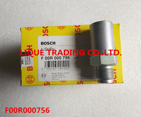الصين BOSCH F00R000756، F 00R 000756 صمام تحرير / تنفيس ضغط القضيب المشترك الأصلي F00R000756، F 00R 000756 المزود