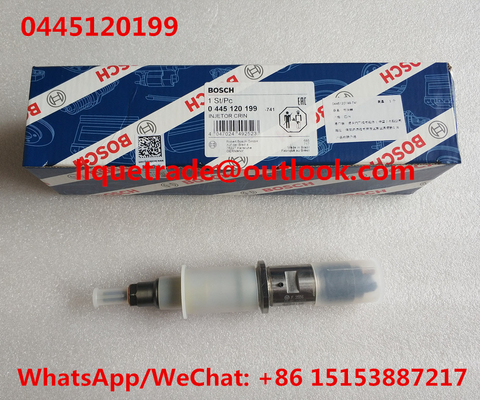 الصين حاقن BOSCH للسكك الحديدية المشتركة 0445120199 ، 0445120199 لـ Cummins 4994541 المزود