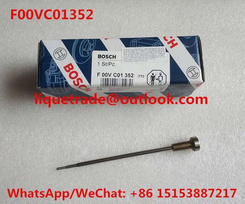 الصين BOSCH صمام حاقن السكك الحديدية المشتركة F00VC01352 ، F 00V C01352 المزود