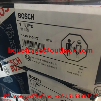 الصين BOSCH INJECTOR 0445110521 حاقن القضيب المشترك 0445110521 المزود