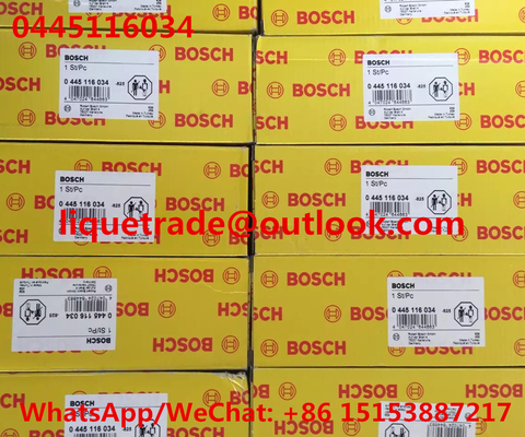 الصين BOSCH INJECTOR 0445116034 GENUINE حاقن السكك الحديدية المشتركة 0445116034 ، 0445116034 المزود