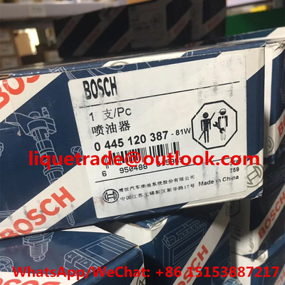 الصين BOSCH حاقن السكك الحديدية المشتركة 0445120387 ، 0445120387 ، 0445120387 أصلي وجديد المزود