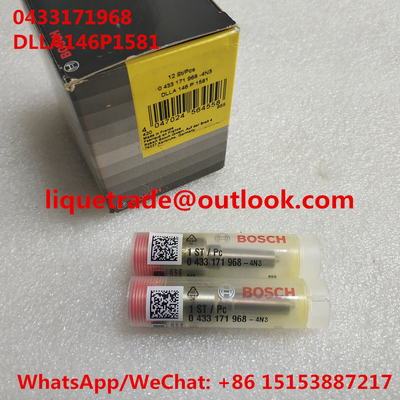 الصين فوهة الوقود الأصلية من بوش DLLA146P1581 ، 0433171968 ، DLLA 146 P 1581 ، 0433171968 لـ 0445120067 ، 04290987 ، 20798683 المزود