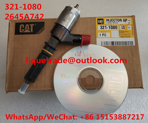 الصين حاقن الوقود CAT 321-1080 / 3211080 / 2645A742 لـ Caterpillar CAT Injector 321 1080 المزود