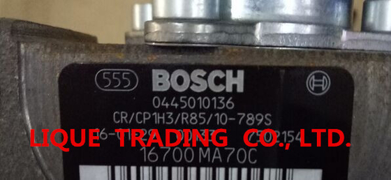 مضخة الوقود BOSCH المشتركة للسكك الحديدية 0445010195 ، 0445010136 لـ NISSAN 16600-MA70A ، 16600-VZ20A ، 16600-MA70B المزود