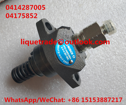 مضخة الوحدة الأصلية BOSCH 0414287005/414287005 مضخة وحدة DEUTZ 0414287005 ، 04175852 المزود